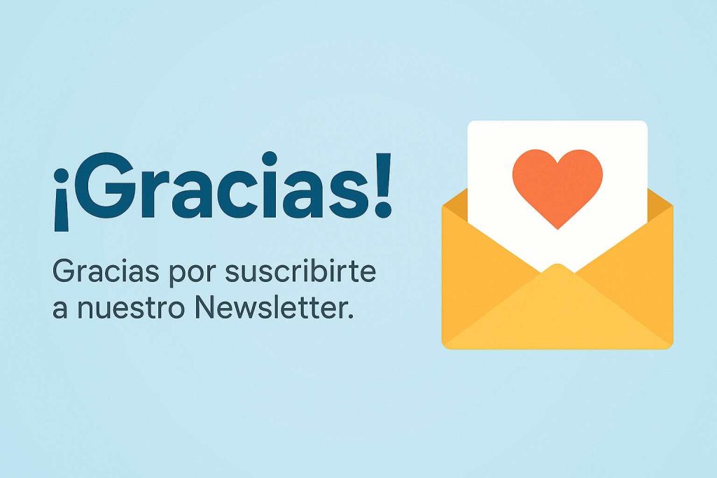 Gracias por suscribirte